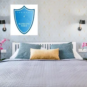  Apartament Sanhaus - Fiszera 6 - 2 Minuty Od Deptaka, 5 Minut Od Plazy Polska